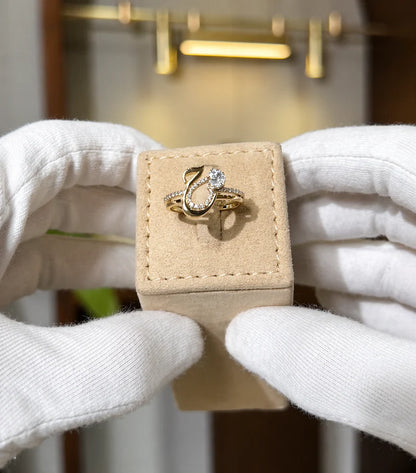 Diamond-Encrusted Ring