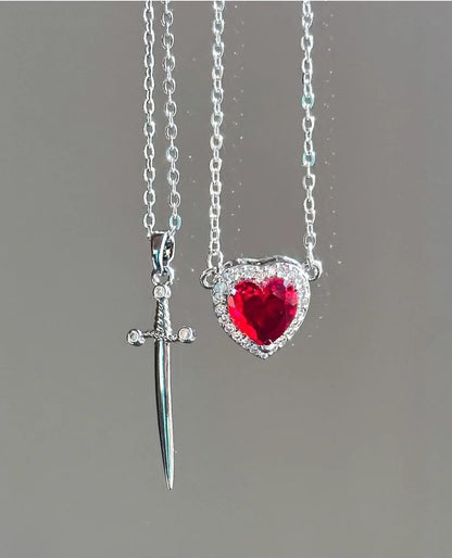 Heart Sword Pendant
